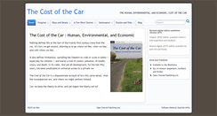 Desktop Screenshot of costofthecar.info